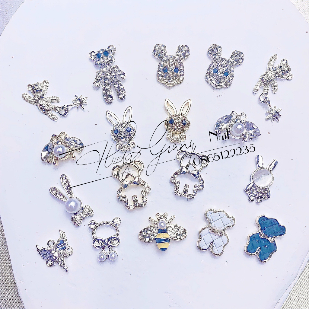 Charm nail - charm  đính móng - charm con vật