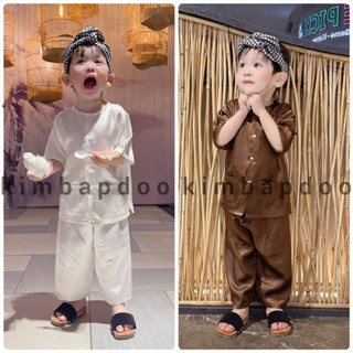 7-35kg - Bộ bà ba cho bé đi chơi [KHÔNG KÈM KHĂN], bộ quần áo cho bé đi chơi lễ hội, Tết, Trung thu