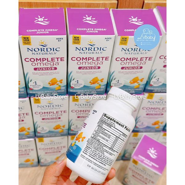 COMPLETE OMEGA JR - phá triển não bộ và nhận thức 6years+