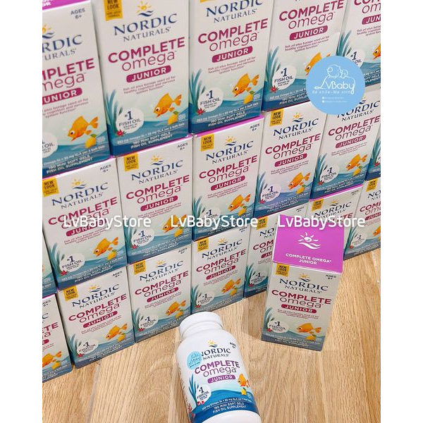 COMPLETE OMEGA JR - phá triển não bộ và nhận thức 6years+