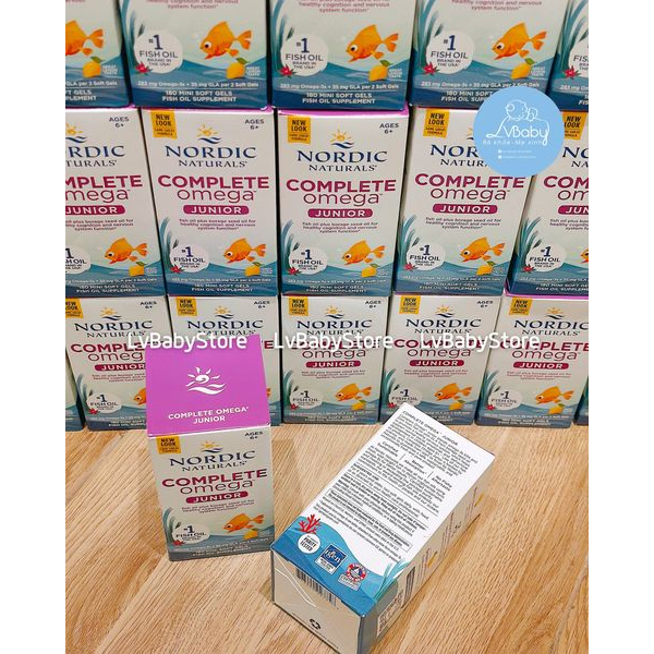 COMPLETE OMEGA JR - phá triển não bộ và nhận thức 6years+