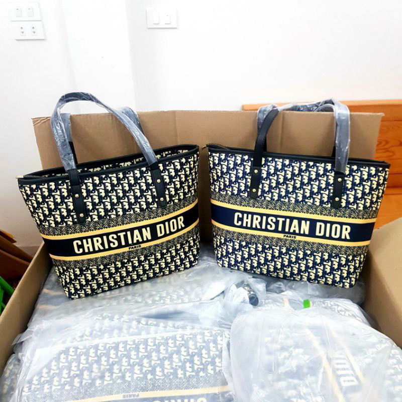 Túi Tote D.ior sang chảnh size lớn 38-30 đi làm đi đi chơi T6065