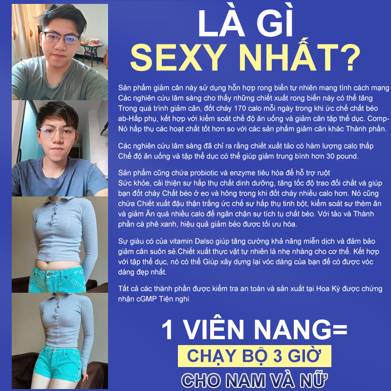 7 ngày giảm cân 1-16kg FDA chứng nhận thuốc giảm cân giảm cân cấp tốc đai giảm mỡ bụng