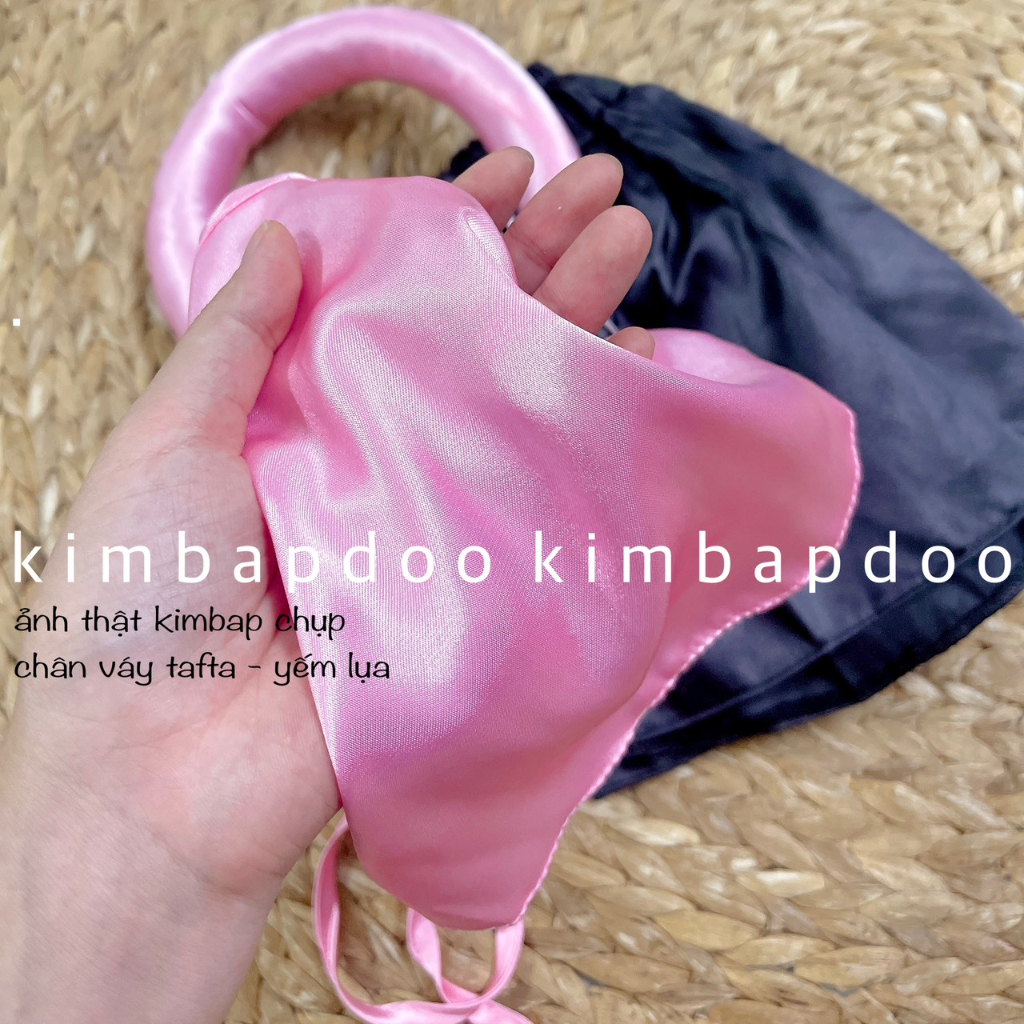 Set yếm lụa đào + chân váy tafta 6-23kg cho bé gái