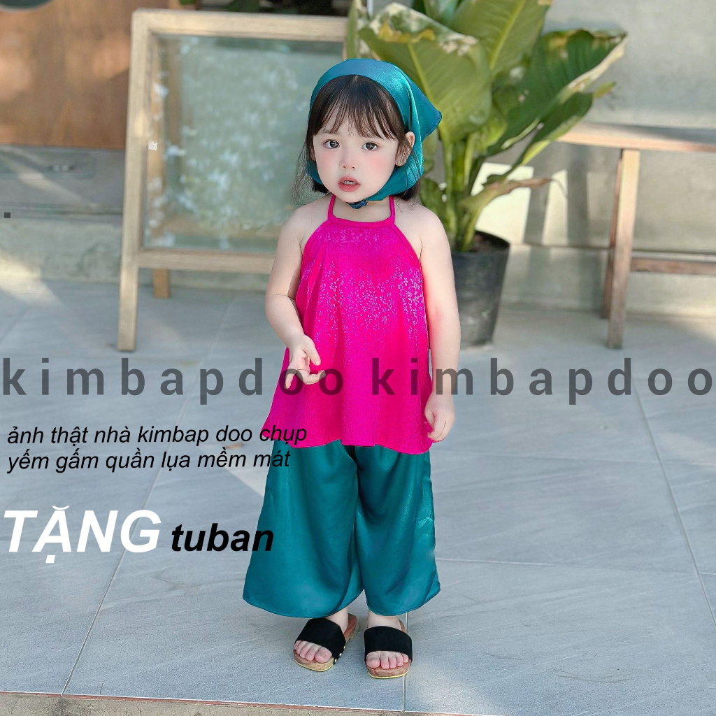 Bộ bà ba cho bé gái, Bộ bà ba hoa nhí cho bé đi chơi, lễ hội, lễ tết