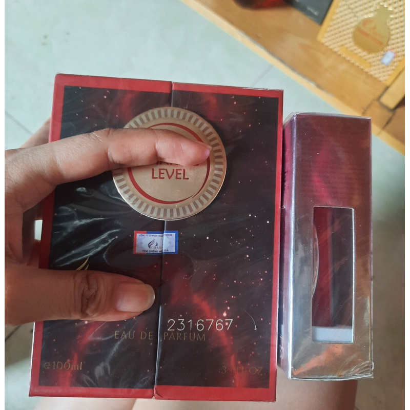 Nước hoa LEVER 100ml tặng kèm son