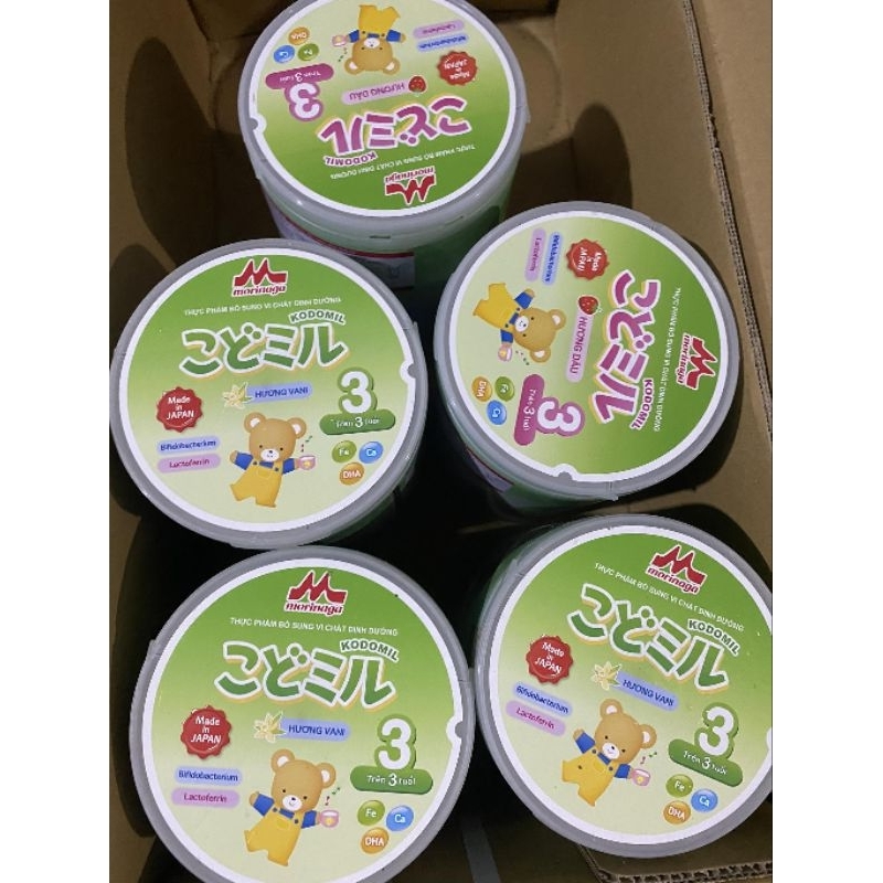 Sữa Morinaga số 3 lon 850g  chính hãng , ,Hương Dâu