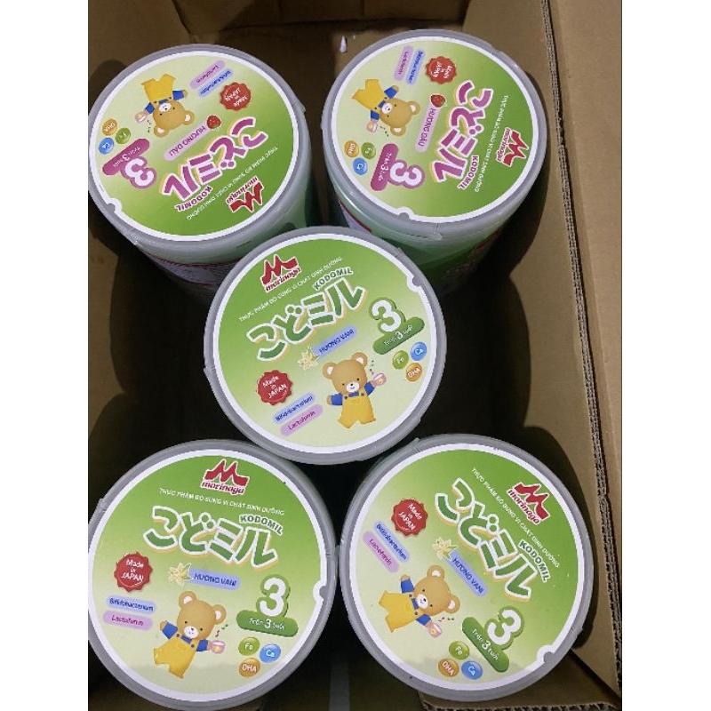 Sữa Morinaga số 3 lon 850g  chính hãng , ,Hương Dâu