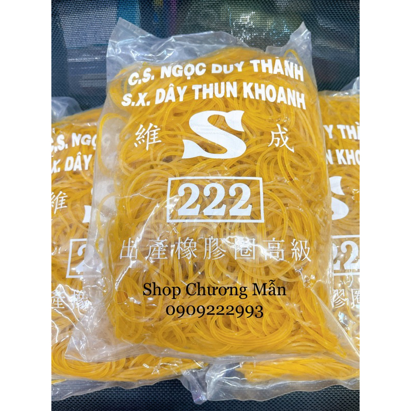 50G ~ 500G Dây Thun, Chun Vòng Cao Su Size To Buộc Hàng Giá Sỉ