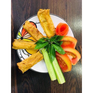 Chả đùm ôm chân nấm chay 500gr ( chỉ giao khu vực Tphcm)
