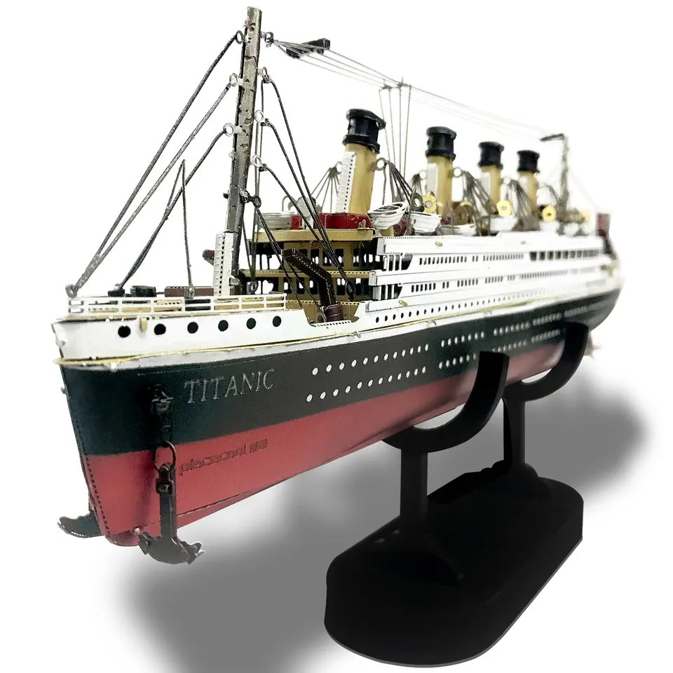 Mô Hình Kim Loại Lắp Ráp 3D Piececool Tàu Titanic (226 mảnh) HP300-KW - MP1175
