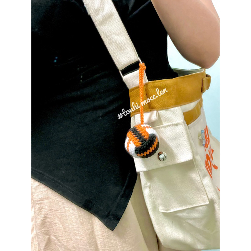 Móc Khoá Bóng Chuyền Bằng Len