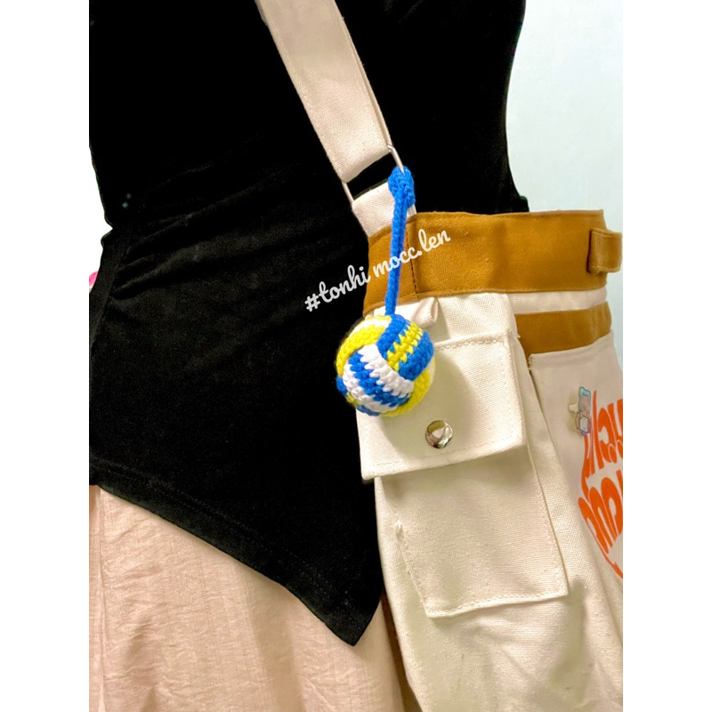 Móc Khoá Bóng Chuyền Bằng Len