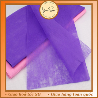 Giấy Lụa Gói Hoa Giấy Mếch Khổ 50x50cm Chuyên Dùng Gói Hoa Gói Quà Làm Hoa Và Các Món Thủ Công Handmade