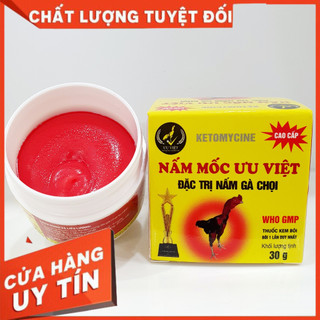 Nấm mốc lác gà chọi nấm bôi ngoài da cho gà nấm mốc ưu việt