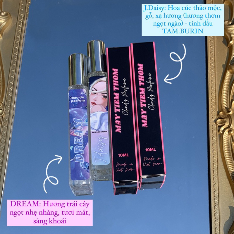 TINH DẦU NƯỚC HOA LƯU HƯƠNG 8-12 TIẾNG 10ML