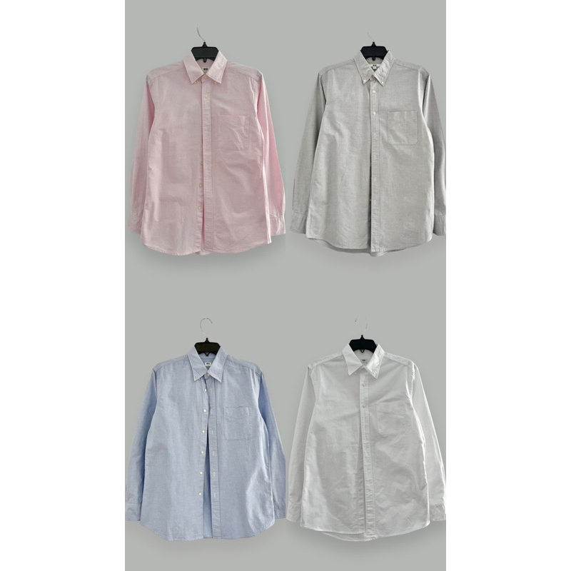 Sơ mi OXFORD nam hiệu UNIQLO - Hàng 2hands tuyển chọn