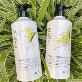 DẦU GỘI XẢ KERATIN EVUAR (DIFFIA) 750ML