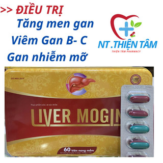 Liver mogin hổ trợ tình trạng về gan hộp 60 viên- Nhà Thuốc Mỹ Kim