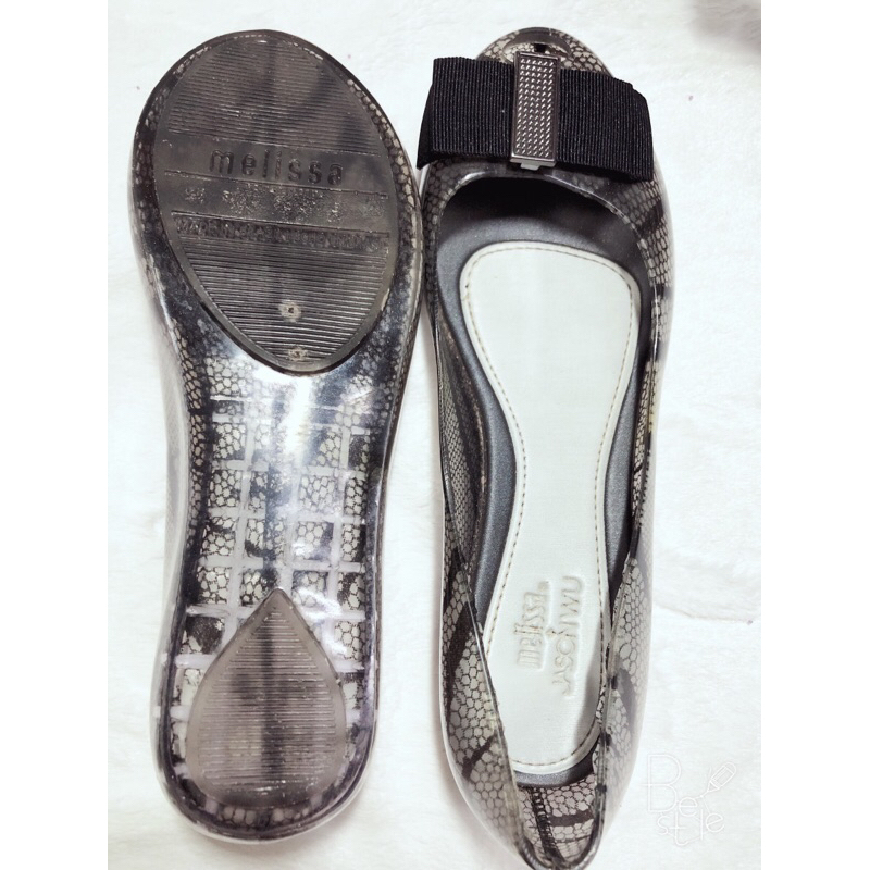 Giày sandal melissa thơm, size 37 chân thon, 2 hand, new 99%