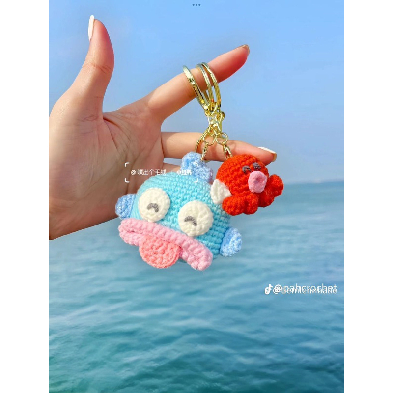Móc khoá em cá nóc cute