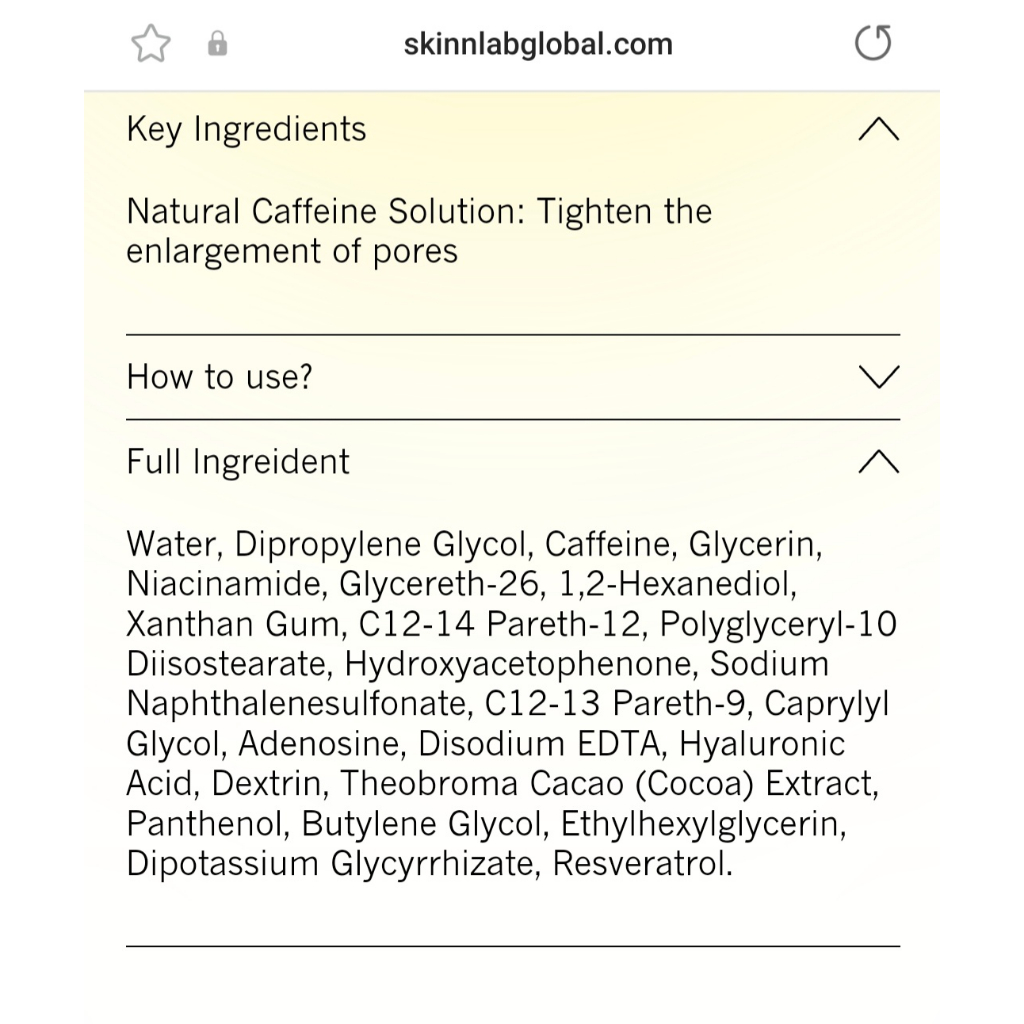 Serum săn chắc lỗ chân lông SKINLAB POREBARRIER TIGHTENING AMPOULE