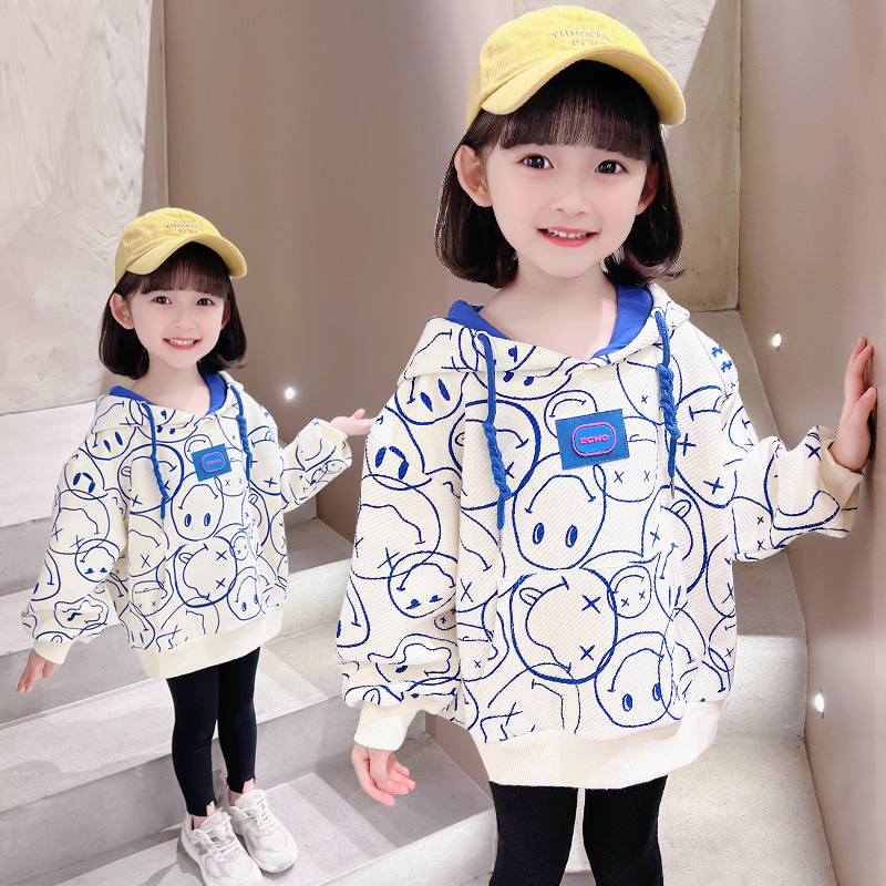 Áo Hoodie Có Mũ Dài Tay Cho Bé Trai, Bé Gái Chất Nỉ Dày Dặn Phong Cách Hàn Quốc Cá Tính Cho Trẻ Em Mùa Thu Đôn