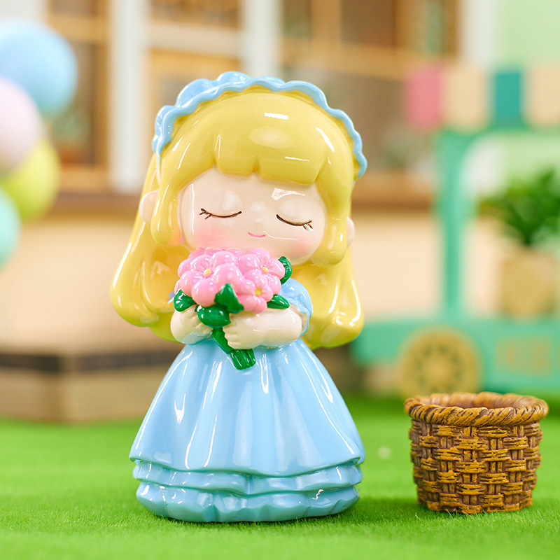 Blindbox Mathil Gardens - Mô hình Khu vườn quý cô đáng yêu dùng để trang trí, sưu tập