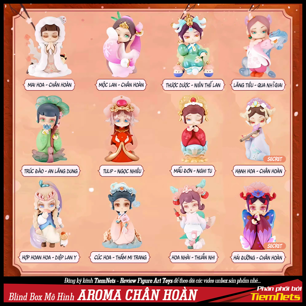 BỘ MÔ HÌNH BLIND BOX AROMA CHÂN HOÀN