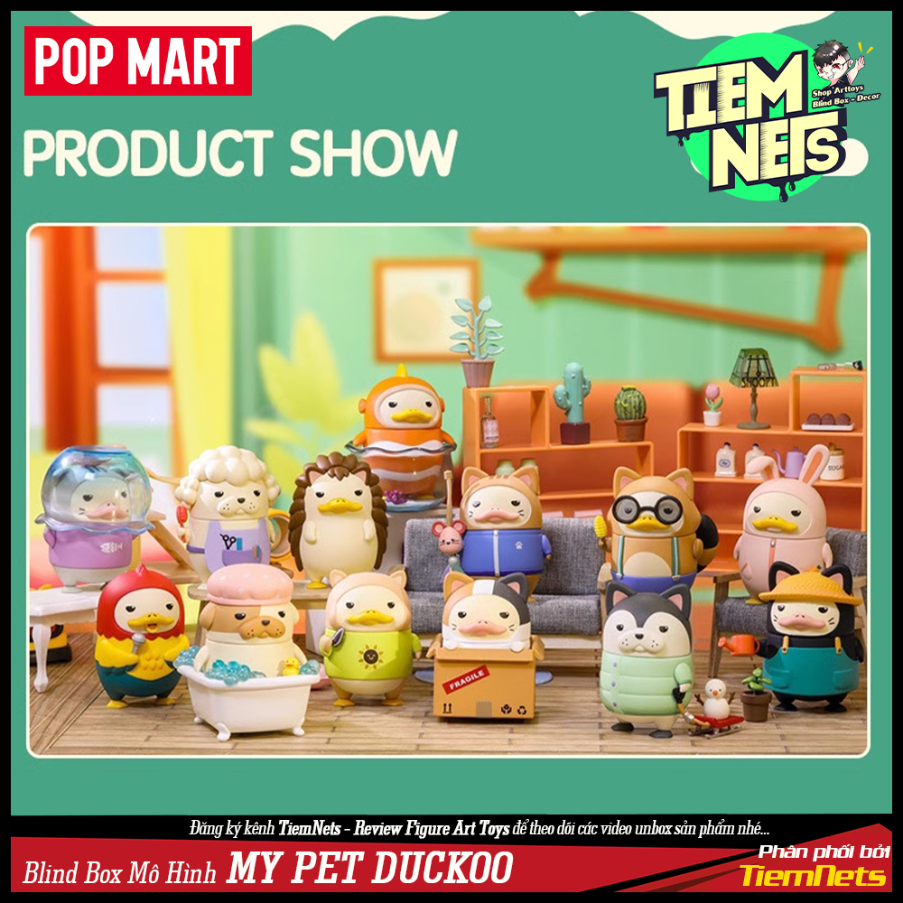 MÔ HÌNH BLIND BOX MY PET DUCKOO POPMART