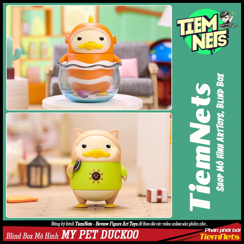 MÔ HÌNH BLIND BOX MY PET DUCKOO POPMART