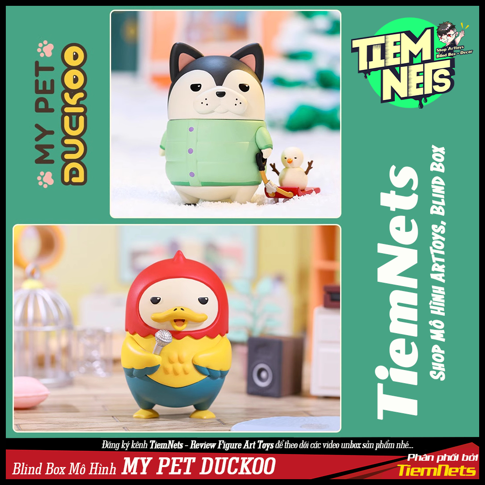 MÔ HÌNH BLIND BOX MY PET DUCKOO POPMART