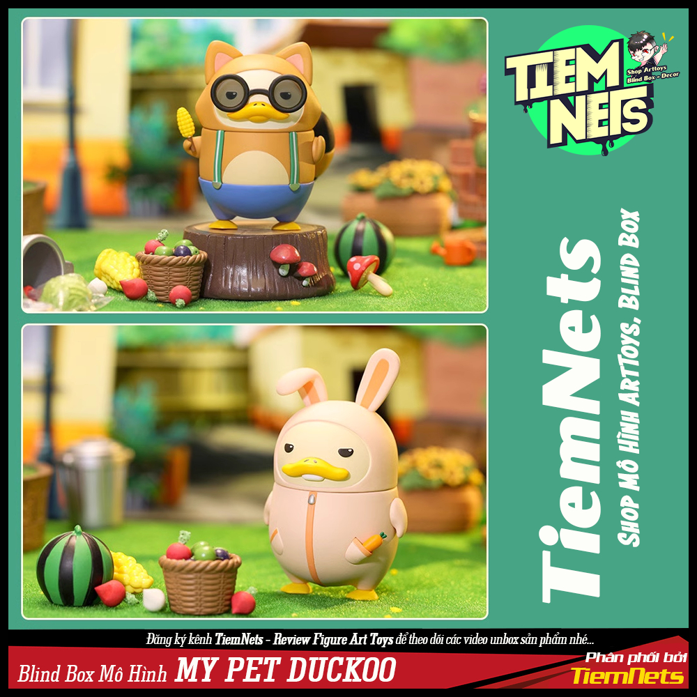 MÔ HÌNH BLIND BOX MY PET DUCKOO POPMART