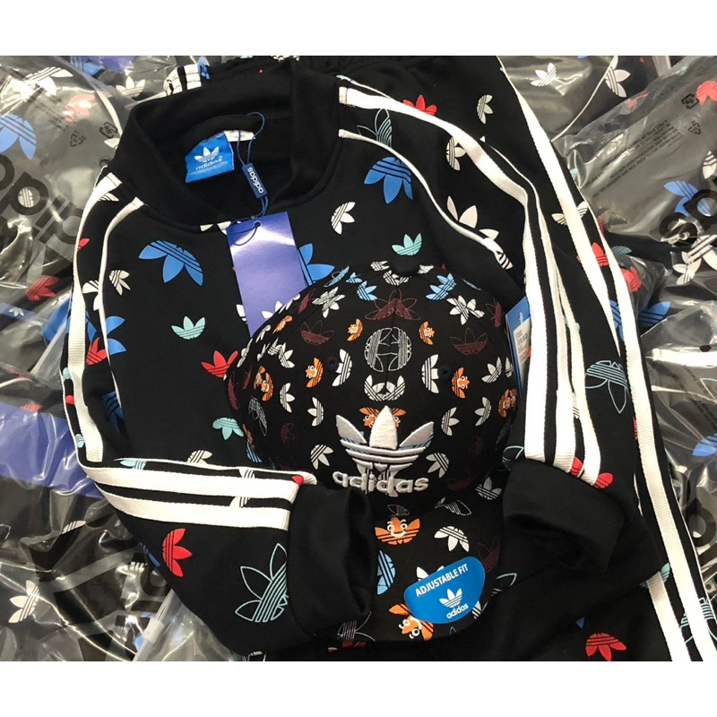 SET BỘ KHOÁC NỈ IN HOẠ TIẾT ADIDAS CHO BÉ HÀNG TQXK
