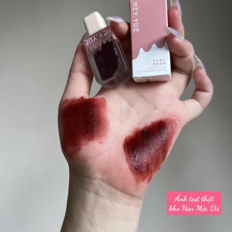 SON QUE KEM HEYYUE MÀU S04 - Đỏ nâu thuần