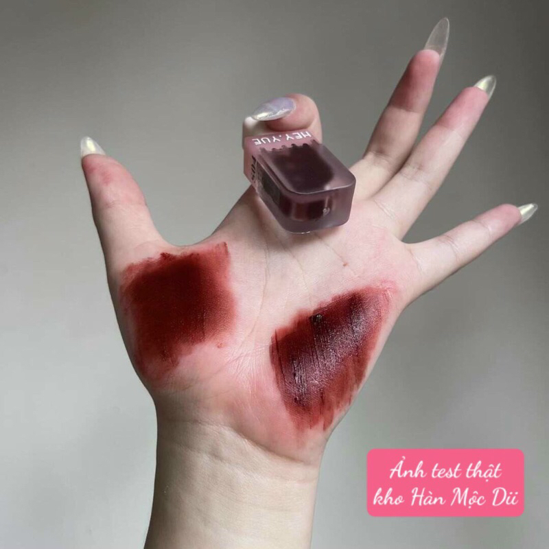 SON QUE KEM HEYYUE MÀU S04 - Đỏ nâu thuần