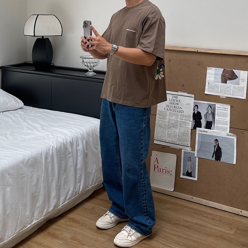 Áo Thun Tay Ngắn Fleur Boxy Tee