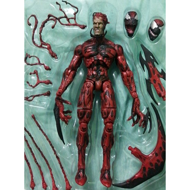 🌟GIÁ HỦY DIỆT🌟 Mô Hình Carnage Red Venom Marvel Legends Full Box