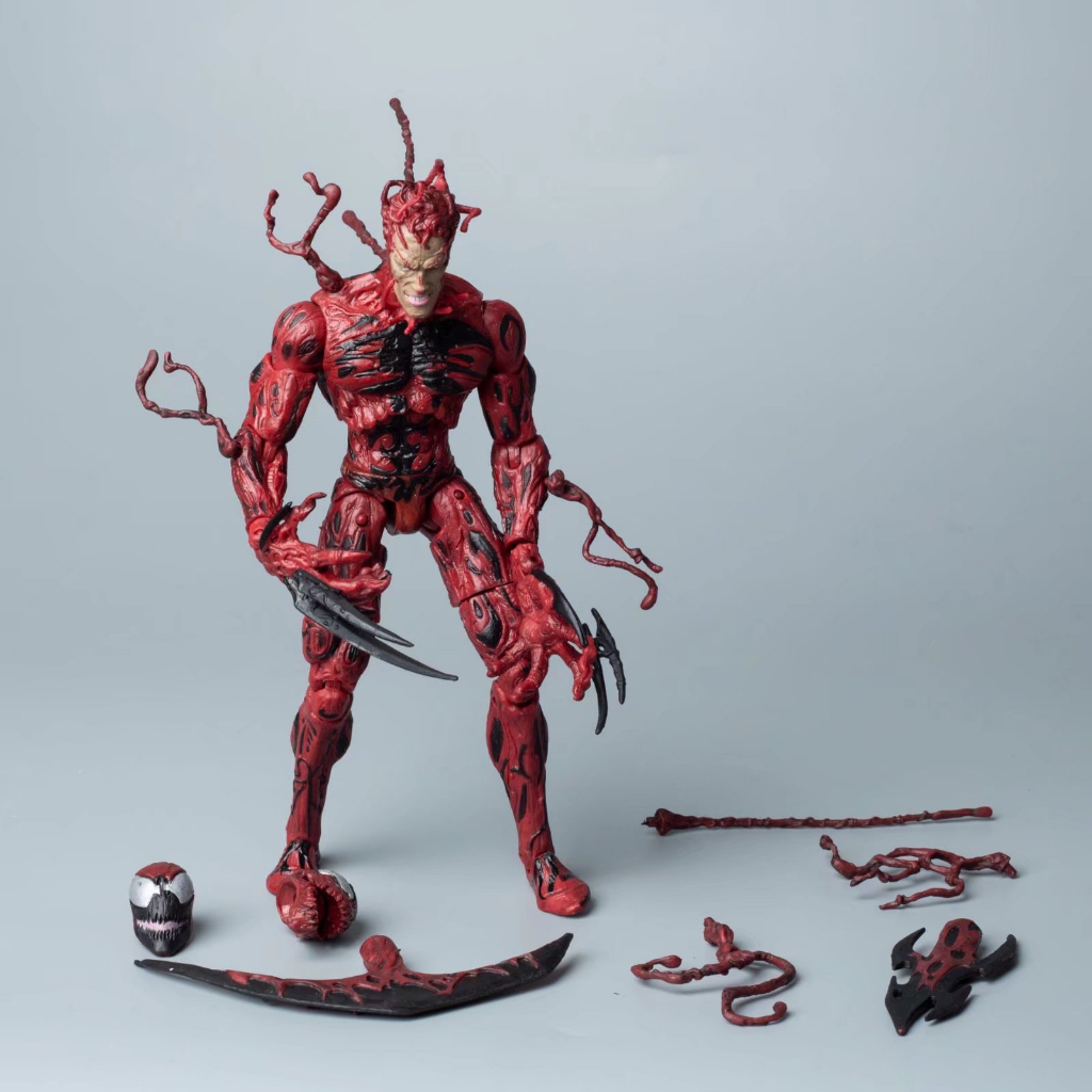 🌟GIÁ HỦY DIỆT🌟 Mô Hình Carnage Red Venom Marvel Legends Full Box