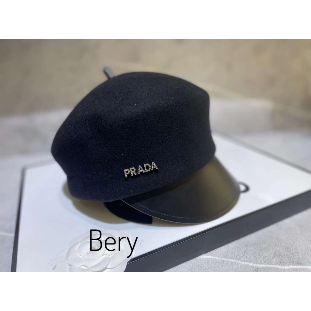 MŨ NỒI DẠ ÉP PRADA