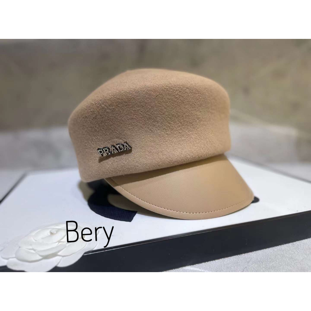 MŨ NỒI DẠ ÉP PRADA