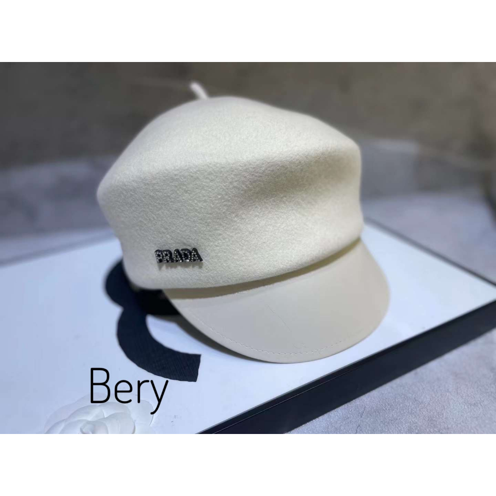 MŨ NỒI DẠ ÉP PRADA