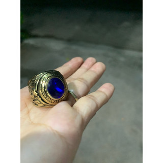 Nhẫn nam quân đội Mỹ mạ Vàng 14k mặt đá đen,đỏ,xanh lá, vàng