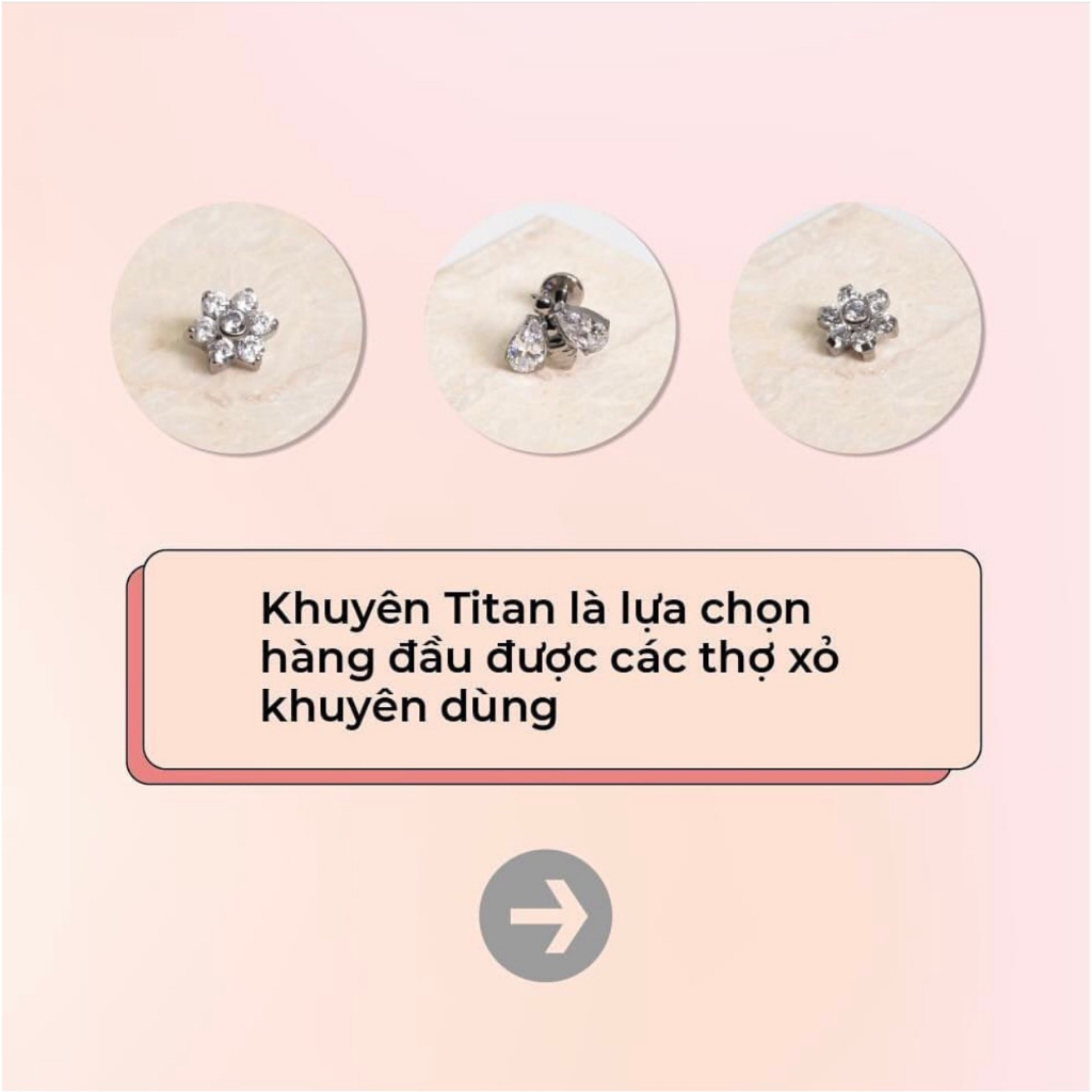 Thân khuyên Titanium