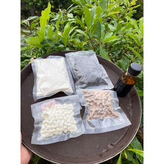 Sets trà sữa tự nấu vị việt quất tím
