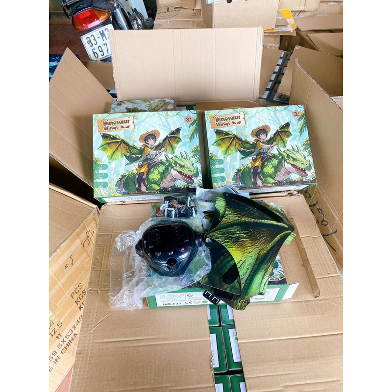 CÁNH THIÊN THẦN,CÁNH KHỦNG LONG TỰ VẪY VÀ PHÁT SÁNG CHO BÉ VUI CHƠI