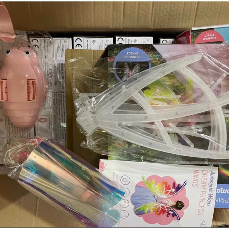 CÁNH THIÊN THẦN,CÁNH KHỦNG LONG TỰ VẪY VÀ PHÁT SÁNG CHO BÉ VUI CHƠI