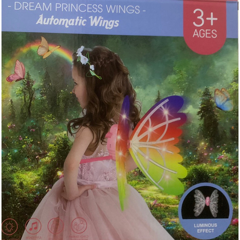 CÁNH THIÊN THẦN,CÁNH KHỦNG LONG TỰ VẪY VÀ PHÁT SÁNG CHO BÉ VUI CHƠI
