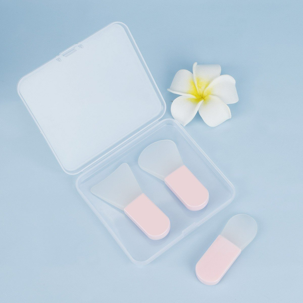 Set Xúc Kem Body Weilaiya - Set 3 cái chất liệu Silicon siêu xịn