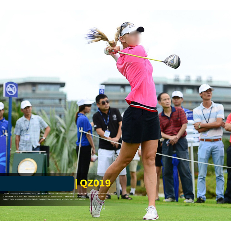 Fullset golf nữ cao cấp chính hãng PGM Áo YF079 - Váy QZ019